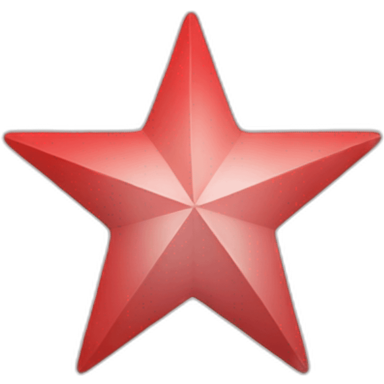 WHITE STAR RED SQUARE emoji