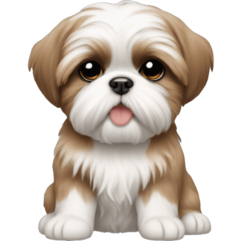 Shih tzu puppy emoji