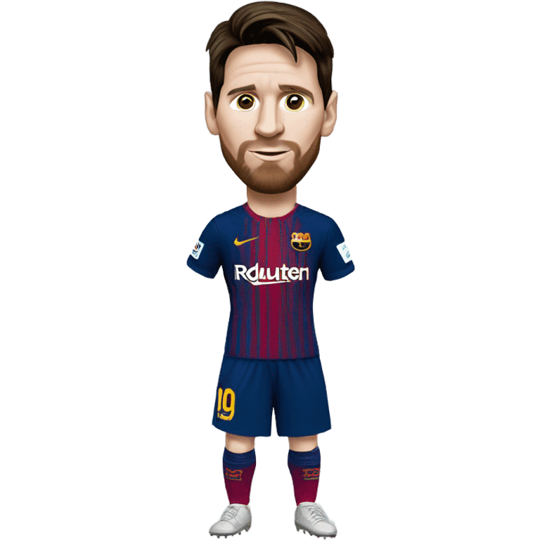 Lionel Messi in Classic outfit  emoji