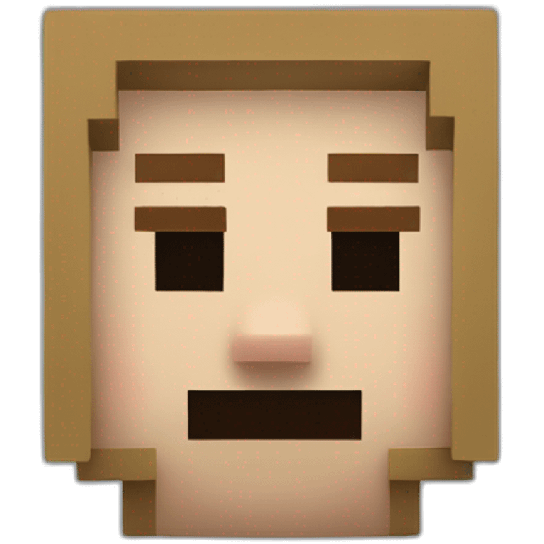 Steve minecraft emoji