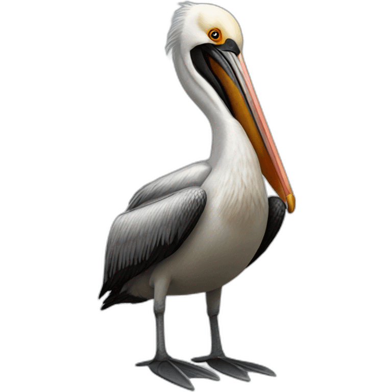 pelican yeet emoji