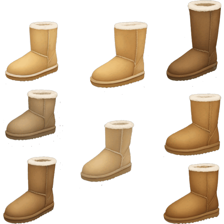 Uggs shoes emoji