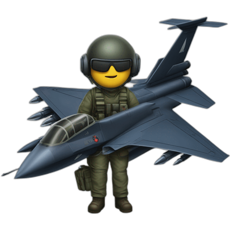 Delta Force CAG operator transforming into Lockheed Martin missile emoji