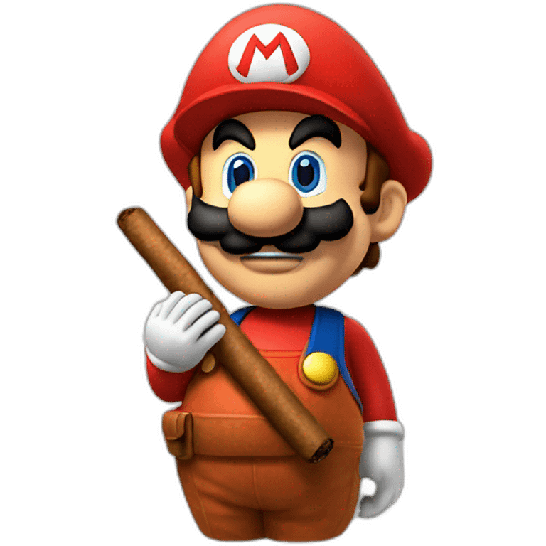 Mario cigar emoji