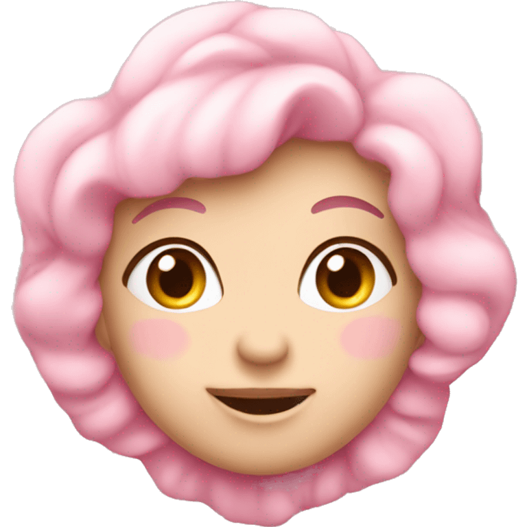 corazón rosa pastel emoji