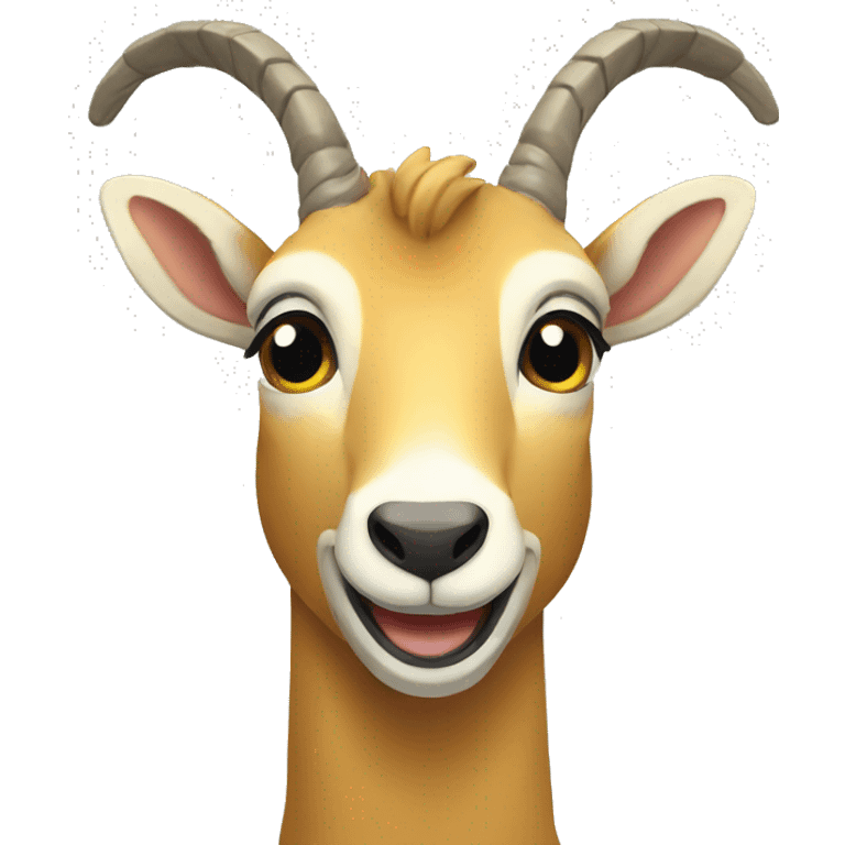 happy chamois emoji