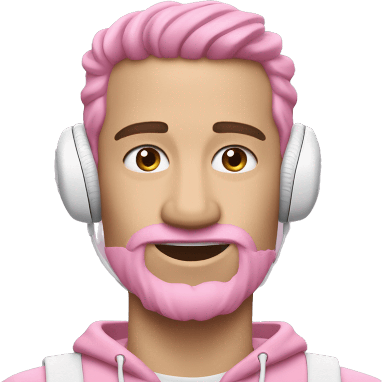 Pink AirPods maxes 🎧 emoji