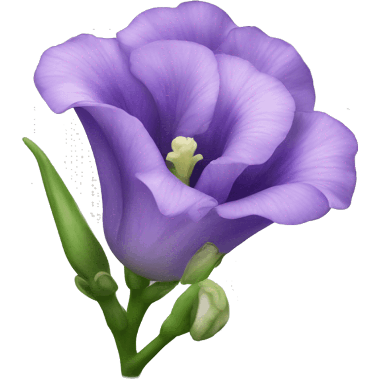 Lisianthus flower emoji