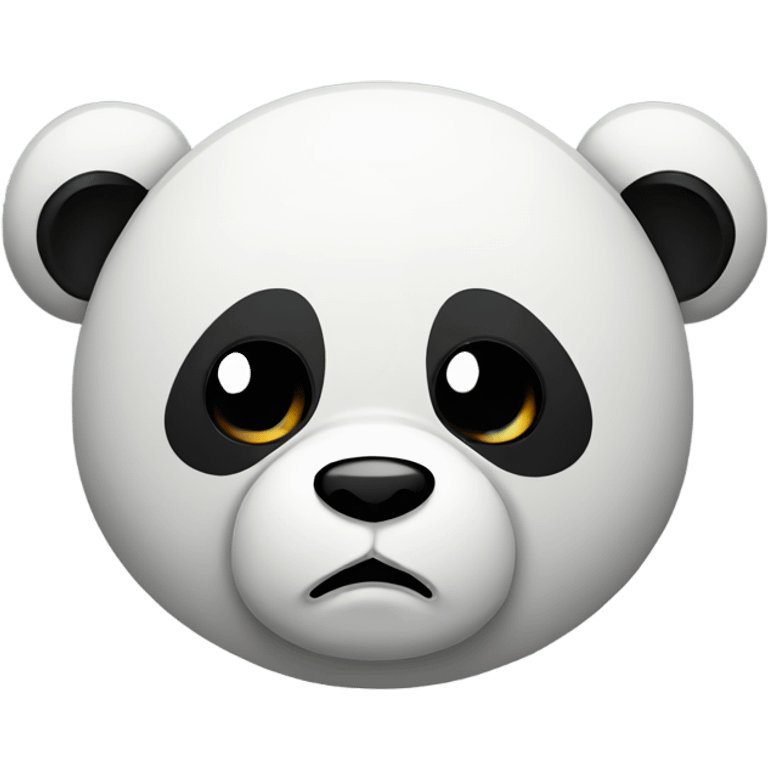 Sad panda emoji