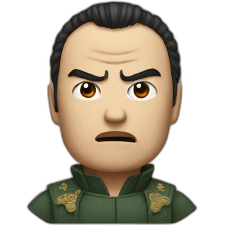 Angry xi Jin pin emoji