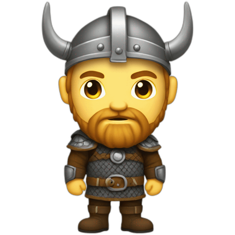 viking on boss suit emoji