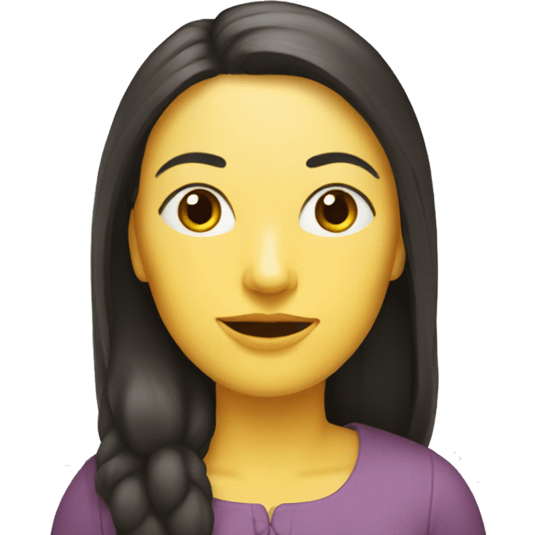 lady from the yellow woodpecker site emoji