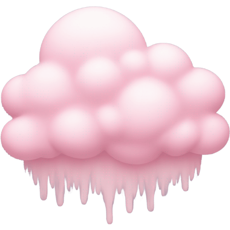 pastel pink wispy cloud emoji