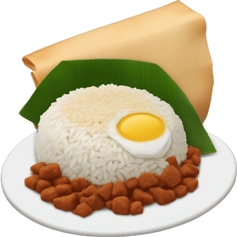 malaysian nasi lemak emoji