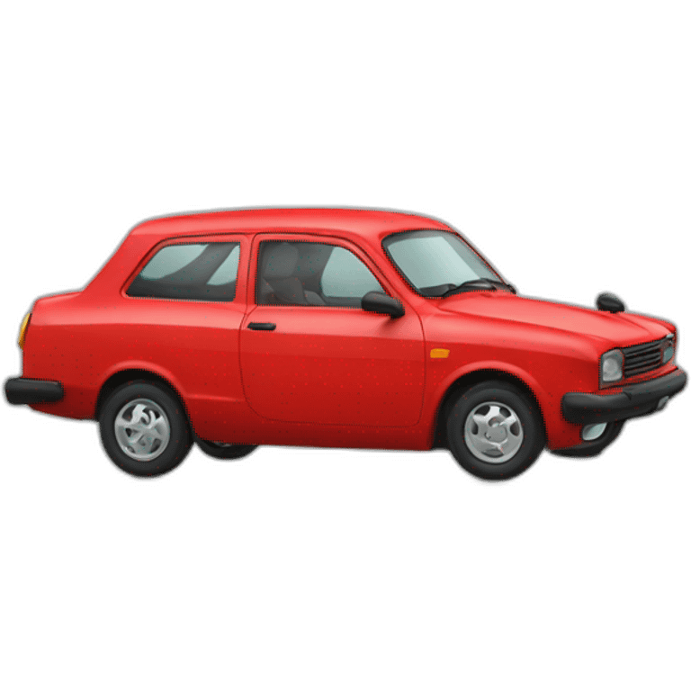 Red reliant robin rolling over emoji