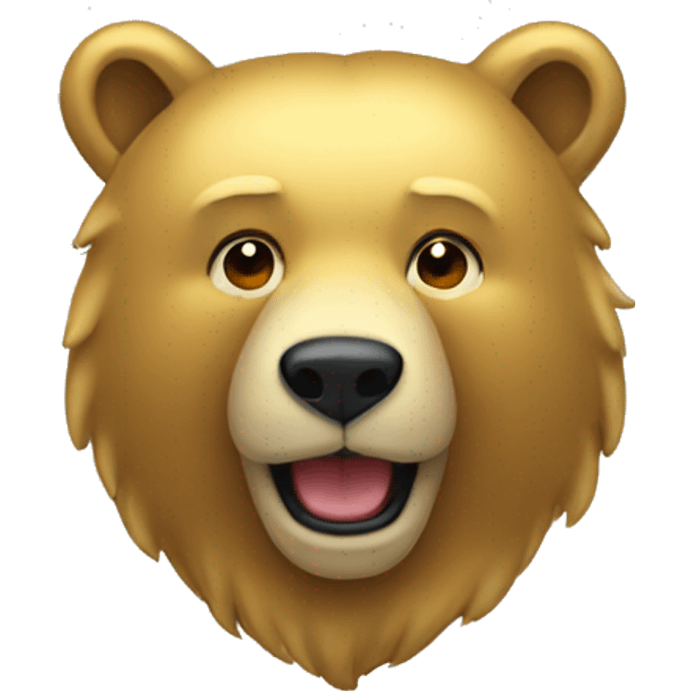 Golden bear emoji