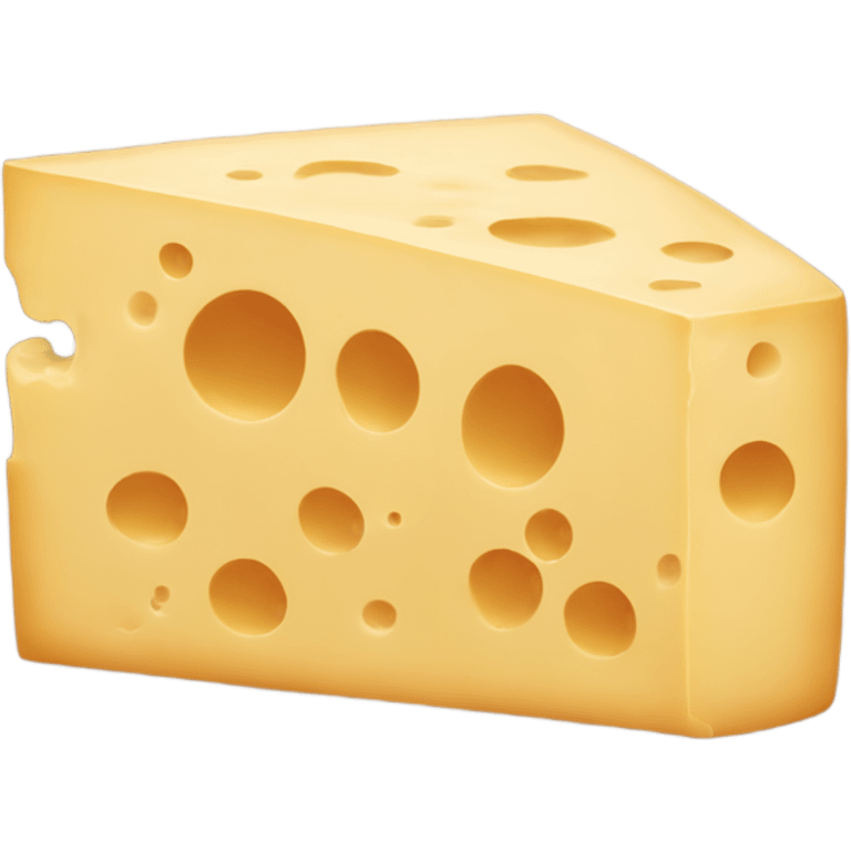 Brown cheese emoji