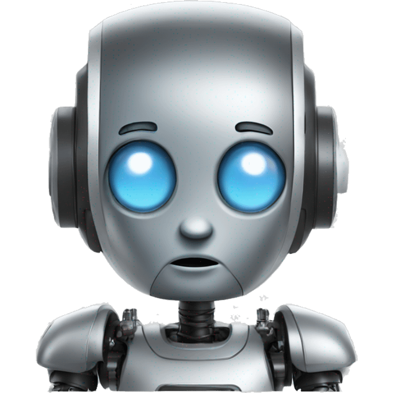 thinking AI robot emoji