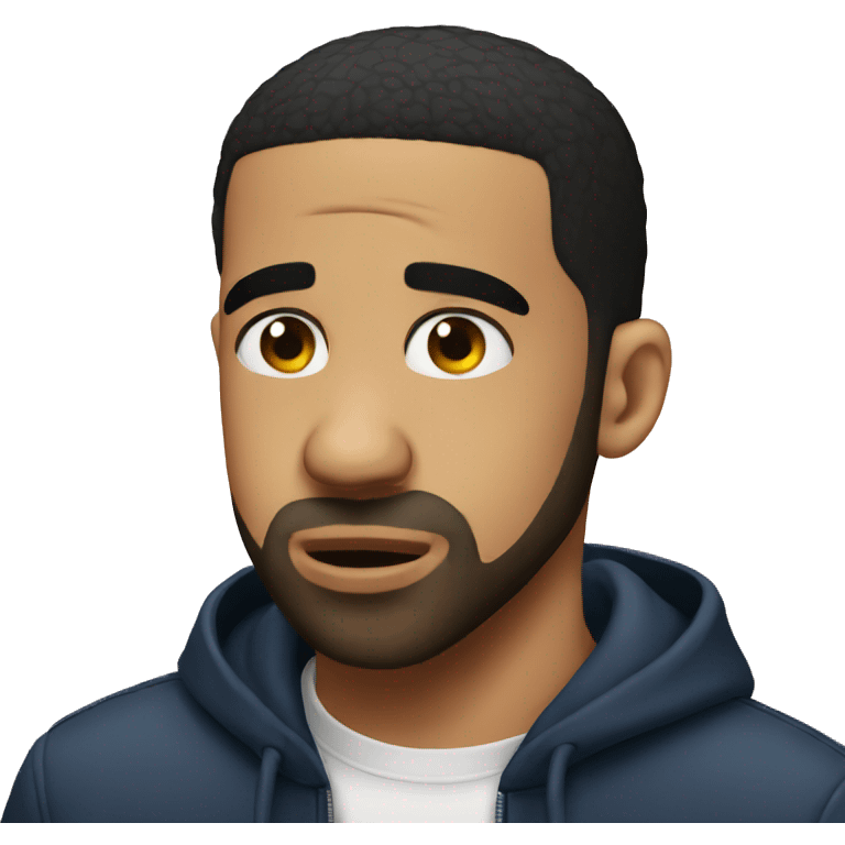 Drake crying emoji