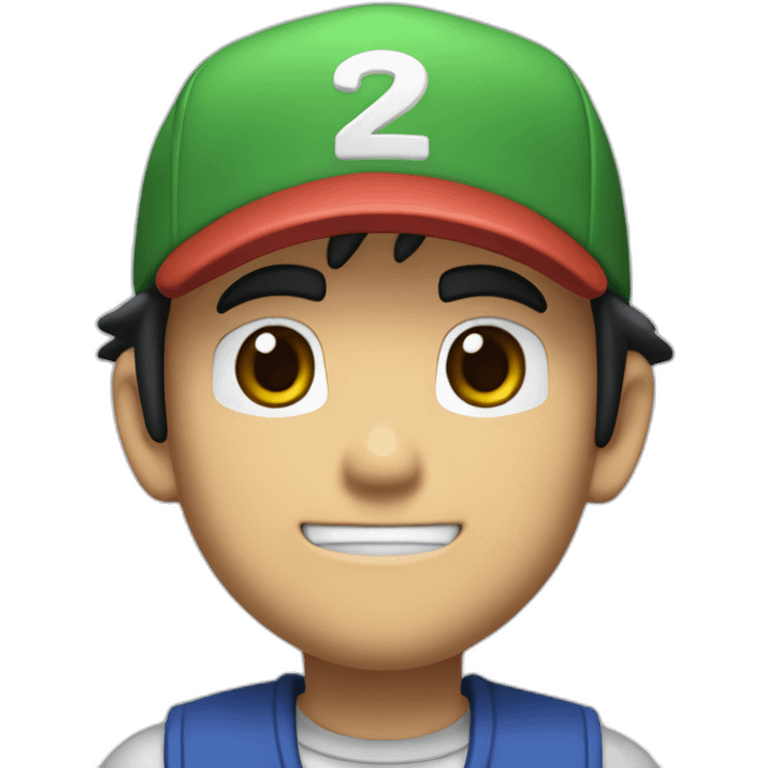 Ash ketchum emoji