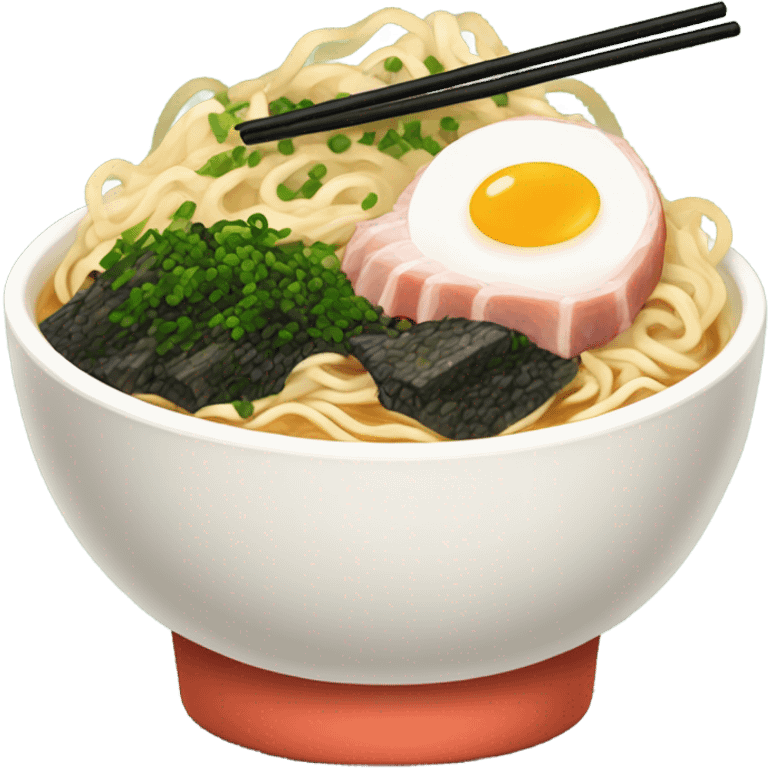 Bowl of ramen emoji