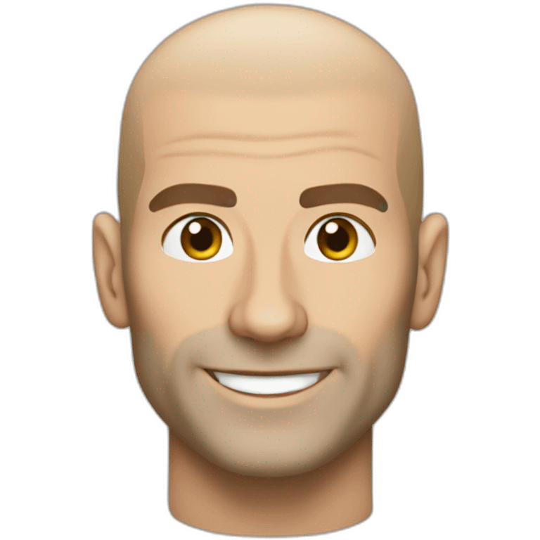 Zidane réalistic emoji