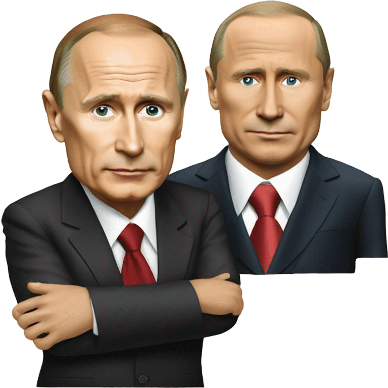 Putin and Berlusconi  emoji