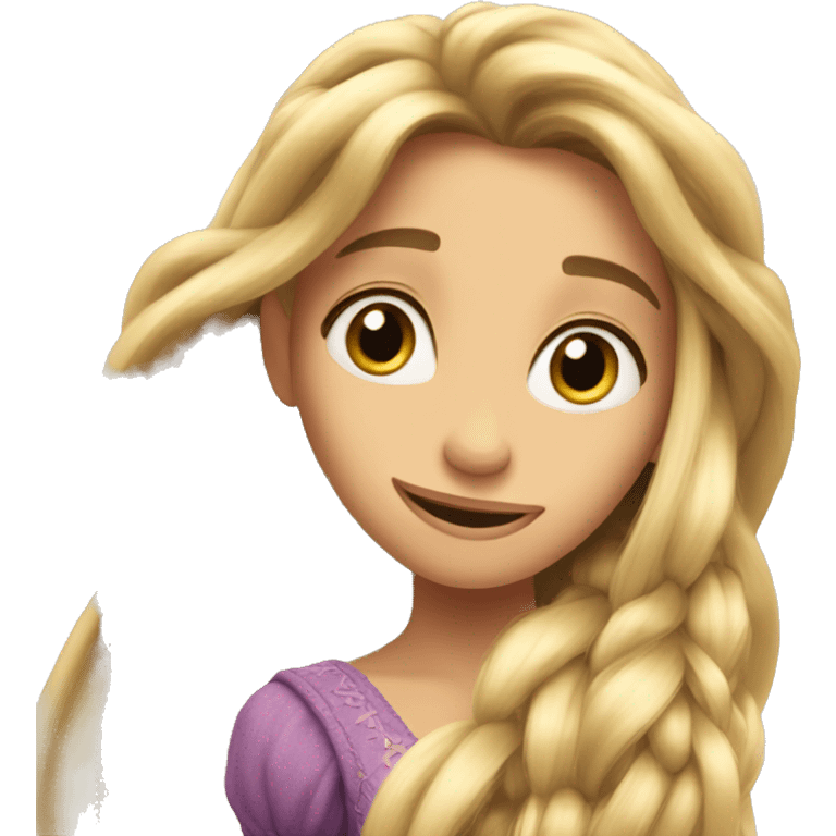 Rapunzel emoji