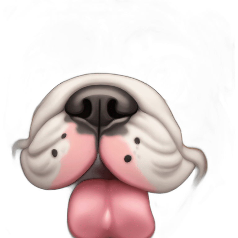 english bulldog face emoji