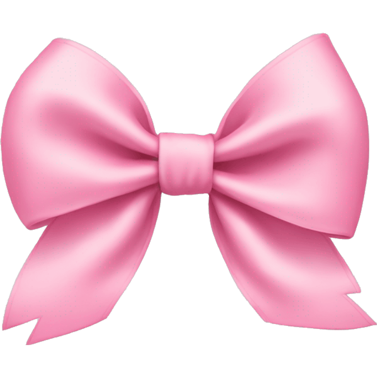 Baby pink bow emoji