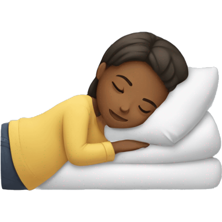 sleeping girl emoji