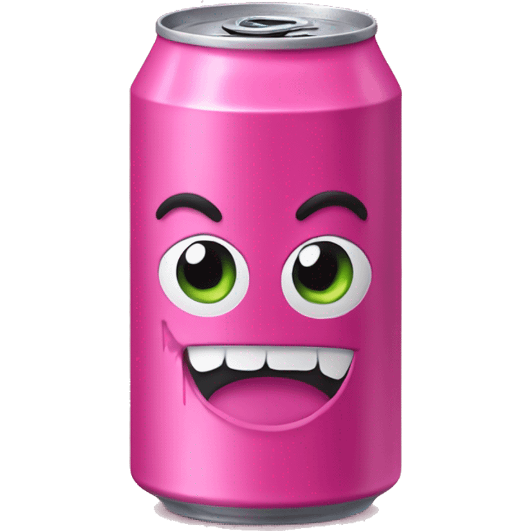 Pink monster energy drink emoji