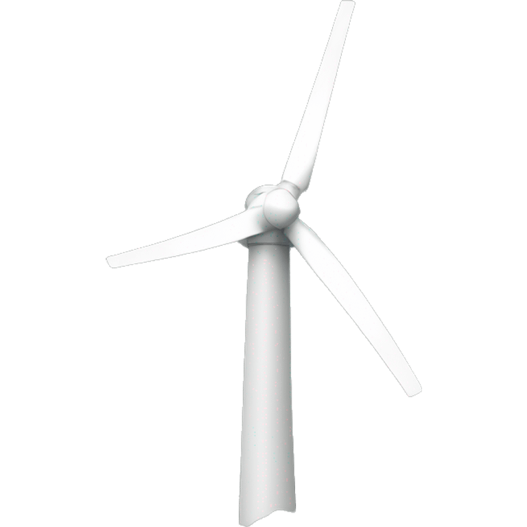 wind turbine on cliff emoji