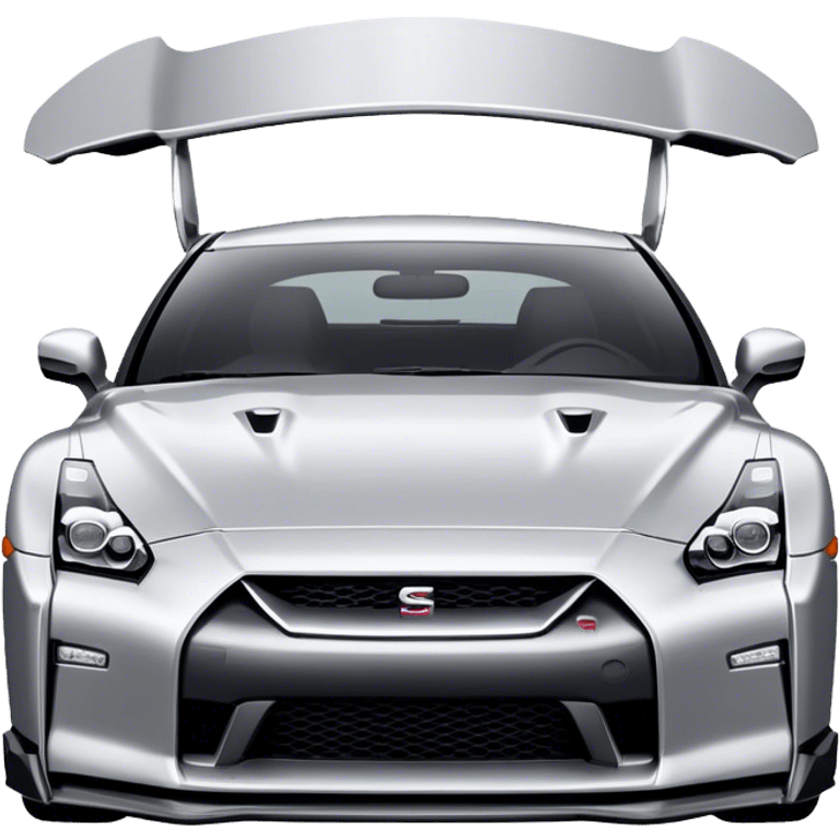 Nissan GT-R - Nissan (Model Year: 2022) (Iconic colour: Silver) emoji