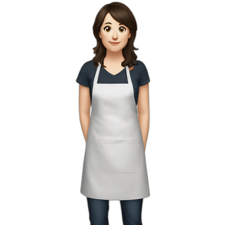 Melanie lynskey apron emoji