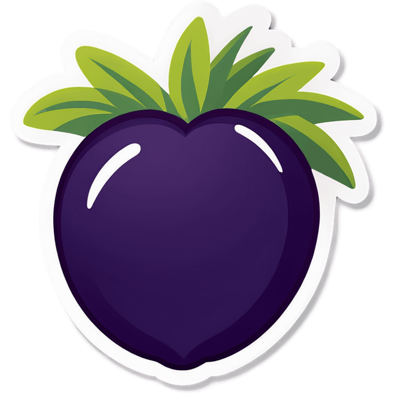 Acai berry  emoji