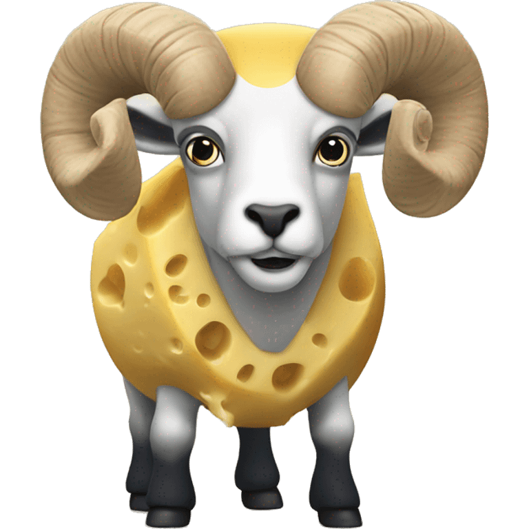 Rams and cheese emoji