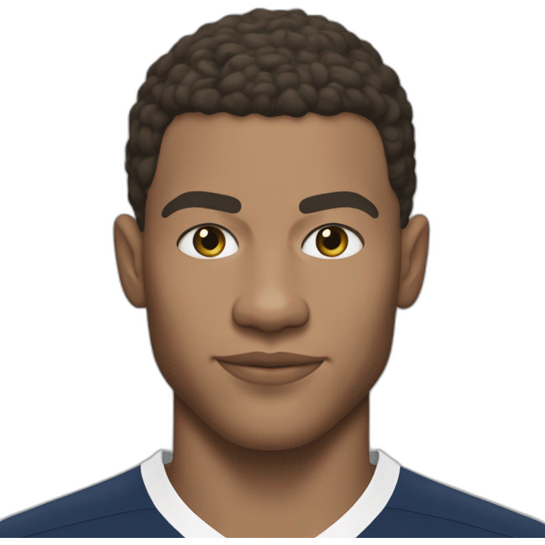 Kilian Mbappé emoji