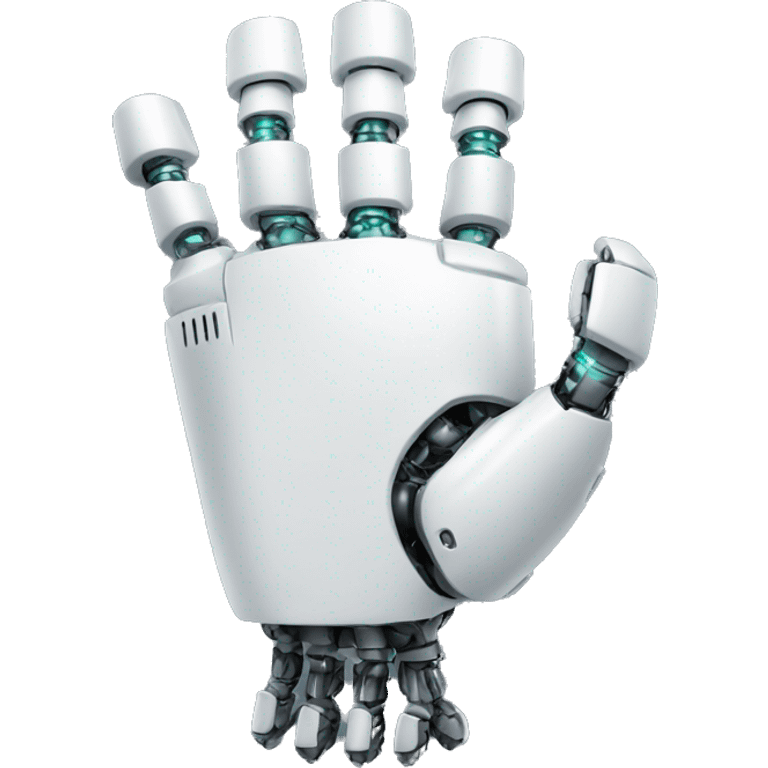 robotic hand emoji