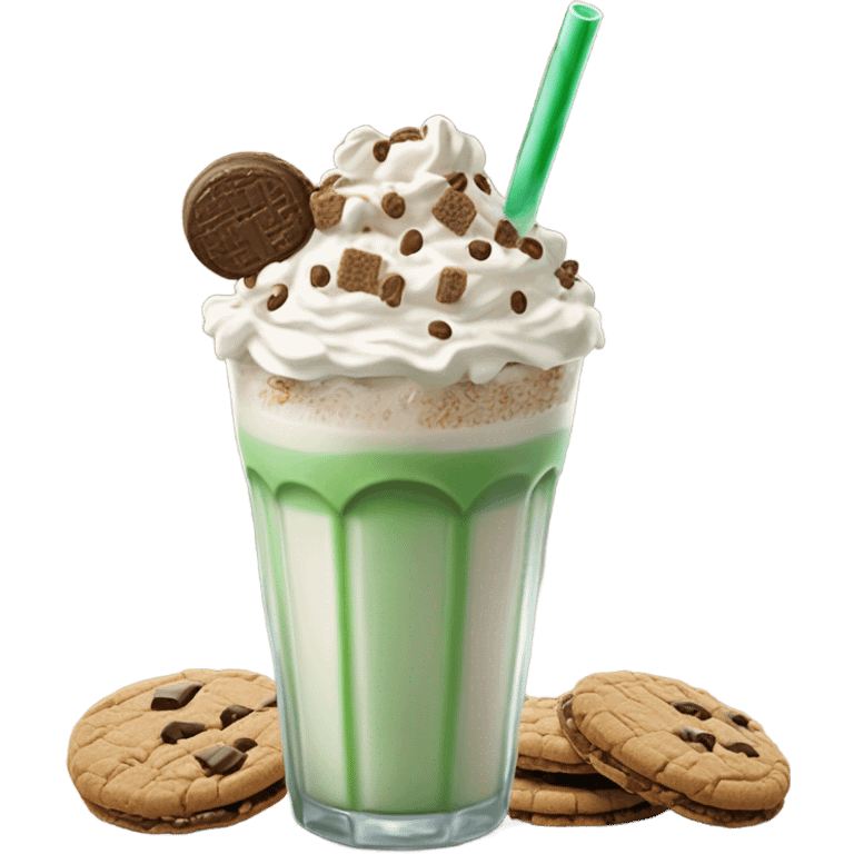 the girl scout milkshake emoji