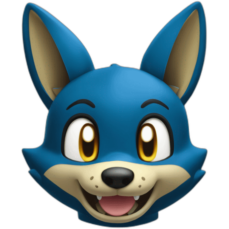 Lucario Pokémon emoji