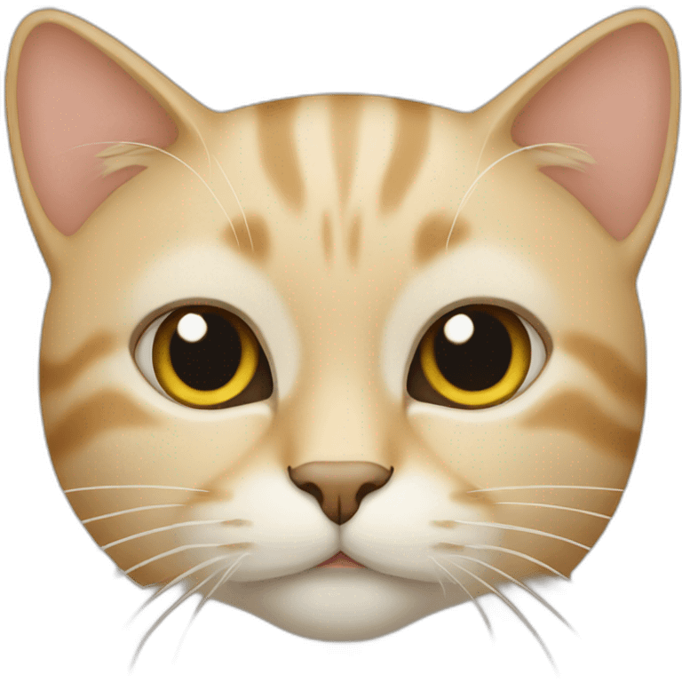 beige cat emoji