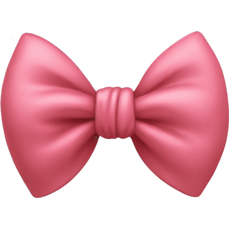 Bow with a face ￼ emoji