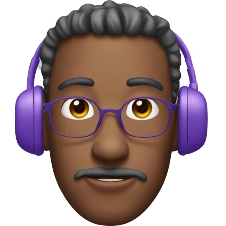 purple airpod max  emoji