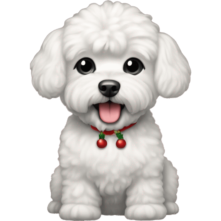 Bichon havanais Christmas  emoji