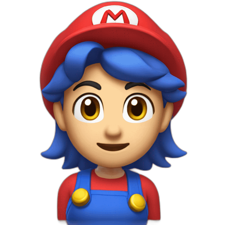 Mario-woman-version emoji