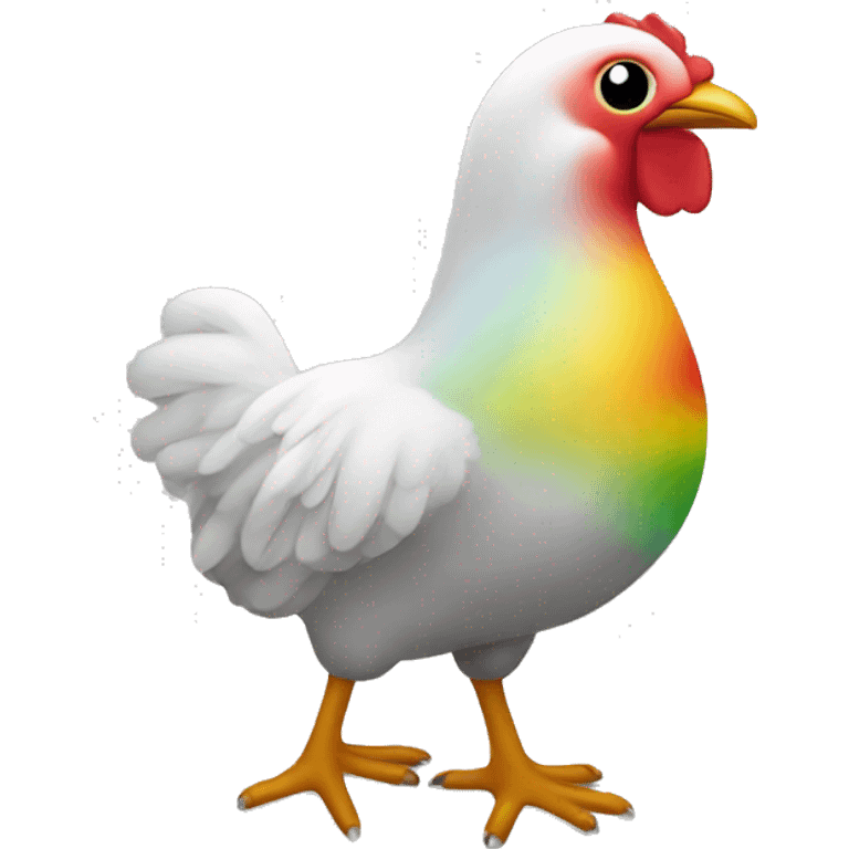 Pollito de 🌈 emoji