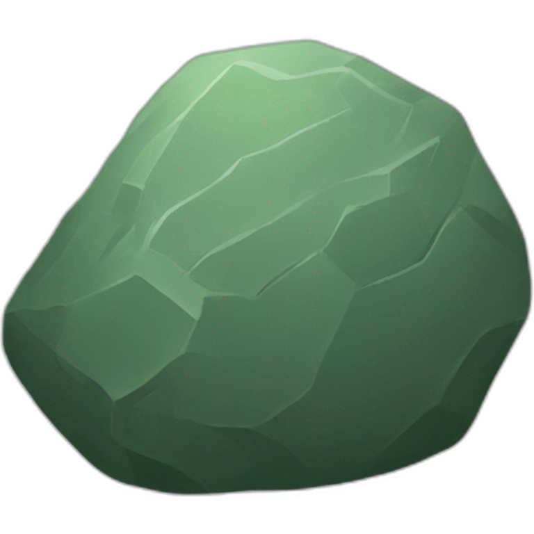 Green rock emoji emoji