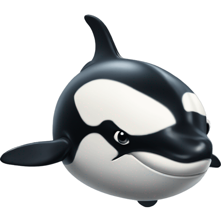 orca face  emoji