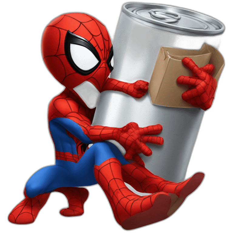 spider man holding a camra emoji